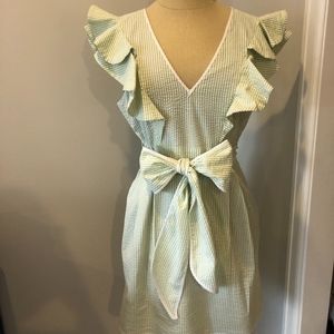 Thread Social Seersucker Women's Dress Size 4